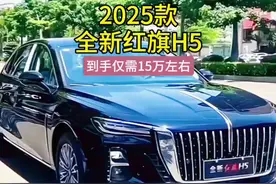 #dou是好车 #2025款红旗H5最新落地价参考#懂车帝拍车赚钱