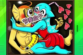 sprunki节奏盒子冰块妹妹和贝利相爱了！#闲鱼#闲鱼省钱宝典