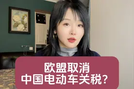 欧盟与中国接近达成协议，取消电动车关税？#新能源汽车 #特朗普视频封面