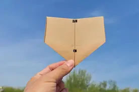 逆天狂飞55秒!教你折超强的滞空纸飞机318Zeta #纸飞机 #手工折纸视频封面