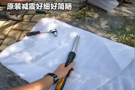 雅马哈巧格i125省钱改装系列：更换前减震弹簧，超详细教程。