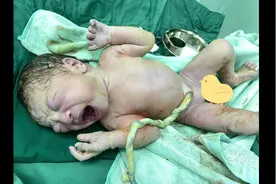 #迎接新生命 宝贝，你看，你在妈妈肚子里发芽🌱长大