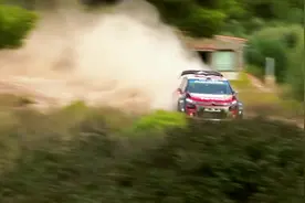 看看职业车手如何四驱漂移过弯#wrc #拉力赛 #赛车