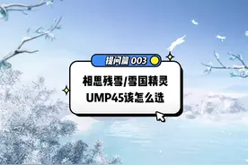 相思残雪与雪国幻梦的UMP45该怎么选？ #和平精英 #相思残雪
