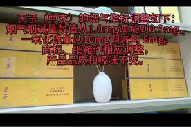 你知道，天子(中支）香烟，做了哪些调整吗？#口粮酒 #口粮茶推荐