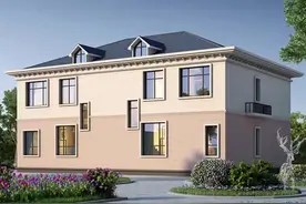 开间四间，兄弟双拼，#农村自建房 #乡村建筑设计效果图视频封面