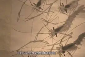 齐白石观察事物细微，笔下的虾放大20倍看令人服气！