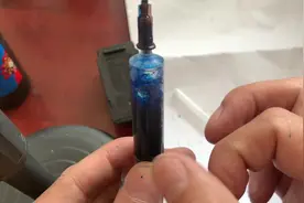 佳能打印机，一次性墨盒加墨水的方法，供大家参考视频封面