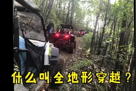 什么叫全地形越野？全地形穿越就是…#丛林越野 #全地形车