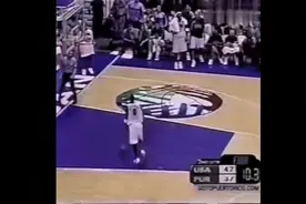 03年奥运会预选赛麦迪与波多黎各小哥发生冲突#麦迪