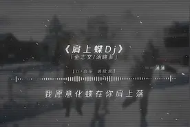 我愿意化蝶在你肩上落.#dj降调视频封面