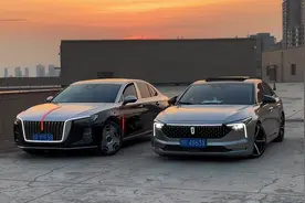 红旗h5奔腾b70，它俩谁才是国产B级车里的颜值天花板？#红旗h5