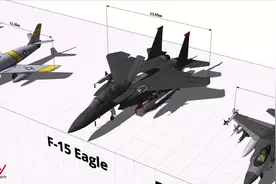 不看不知道，歼-20战斗机比Mig-31更宽视频封面