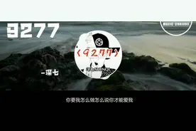 最成功翻版抖音神曲：深七《9277》Lyric版，原版纯音乐也很好听