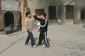 【八极拳】八极拳名宿周靖轩先生讲解阎王三点手