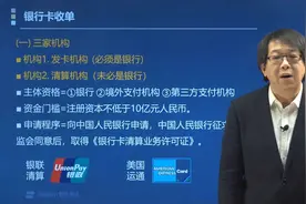 帮考网郑晓博老师带你熟记银行卡收单业务包含哪些相关主体？视频封面