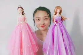 教你给芭比娃娃做漂亮的裙子，手工制作超简单，一看就会