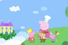 小猪佩奇英文版第三季：S314 Princess Peppa视频封面