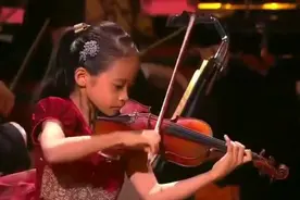 9岁小天才吉村妃鞠《帕格尼尼-D大调第一小提琴协奏曲》第一乐章视频封面