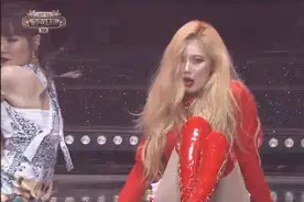 泫雅《因为红》现场 性感舞姿你动心了吗？视频封面