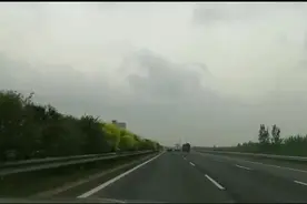 济南高速开车到北京，路遇大雨，沿途风光