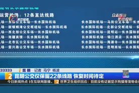 昆明公交仅保留22条线路 恢复时间待定视频封面