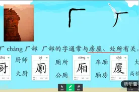 原来“厂”部的字和“穴”部的字是这么来的，赶紧进来学习吧