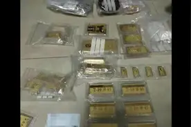 太壕！男子携带大量黄金金条坐高铁，市值200万，民警拦截.....视频封面