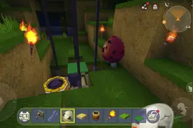 迷你世界：教你制作一个栅栏陷阱，几天就会变成一个动物园