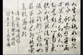 ［草书］人生若只如初见，何事秋风悲画扇。情，何以堪？