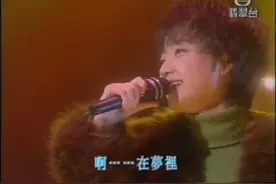 经典重温 96年陈慧娴现场翻唱邓丽君的经典金曲《甜蜜蜜》好好听