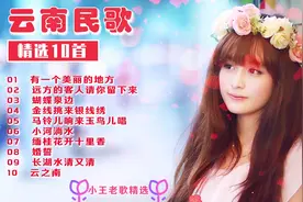 云南民歌，精选10首，《蝴蝶泉边》《婚誓》《小河淌水》等