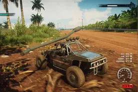 正当防卫4：使用路人的流浪行越野车，来挑战一下极速特效！