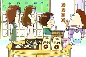 我們這一家：由于水岛太太喜欢吃甜甜圈，所以大家都送甜甜圈