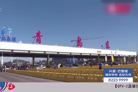 青岛高速路口收费站全部解封，车辆明显增多，忙坏执勤民警