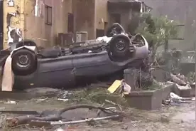 日本超大台风，货车都被吹翻了视频封面