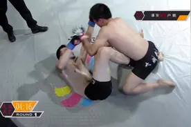 中国轰炸机狂轰滥炸，2分46秒TKO外国拳王，太热血了视频封面