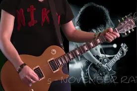 吉他英雄slash TOP 10电吉他solo演奏，首首都是经典视频封面