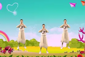 幼儿园儿童舞蹈《天天向上》简单易学，适合零基础的舞蹈！视频封面