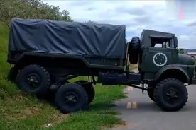 德国制造，新型军用卡车，看完我被它征服了