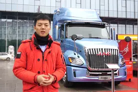 国产最高端长头卡车格尔发V7又升级了，600马力，底盘做工太棒了视频封面