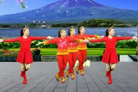 精选广场舞《锦绣小康》心中道路越来越宽广老百姓的日子蒸蒸日上