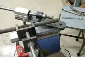想做一台钢管车，但是工具不全，那就自己动手制作，坡口机