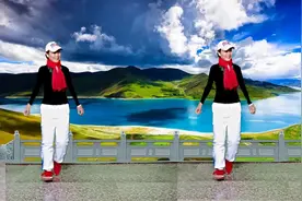 网红舞曲《我》47步曳步舞正面演示 好看简单零基础舞步学起来