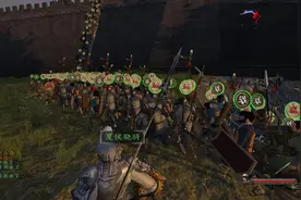 骑马与砍杀全军覆没后四处招兵，路上帮曹操剿匪500人大战场