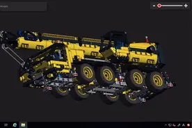 乐高42108移动起重机LEGO 42108 Mobile Crane3D图纸视频封面