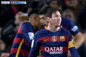 无私梅西点球传给队友，千场不遇，教练组都激动的坐不住了视频封面