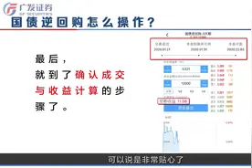 手把手教您如何操作国债逆回购