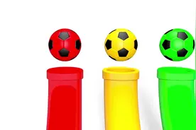 儿童童谣3D粘贴童谣，足球管道游戏视频封面