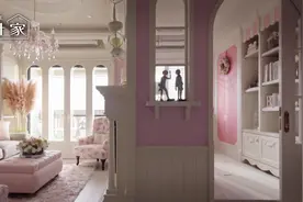 活久见！ 他们打造83平米粉红色贵气小宅，一圆屋主公主梦！视频封面